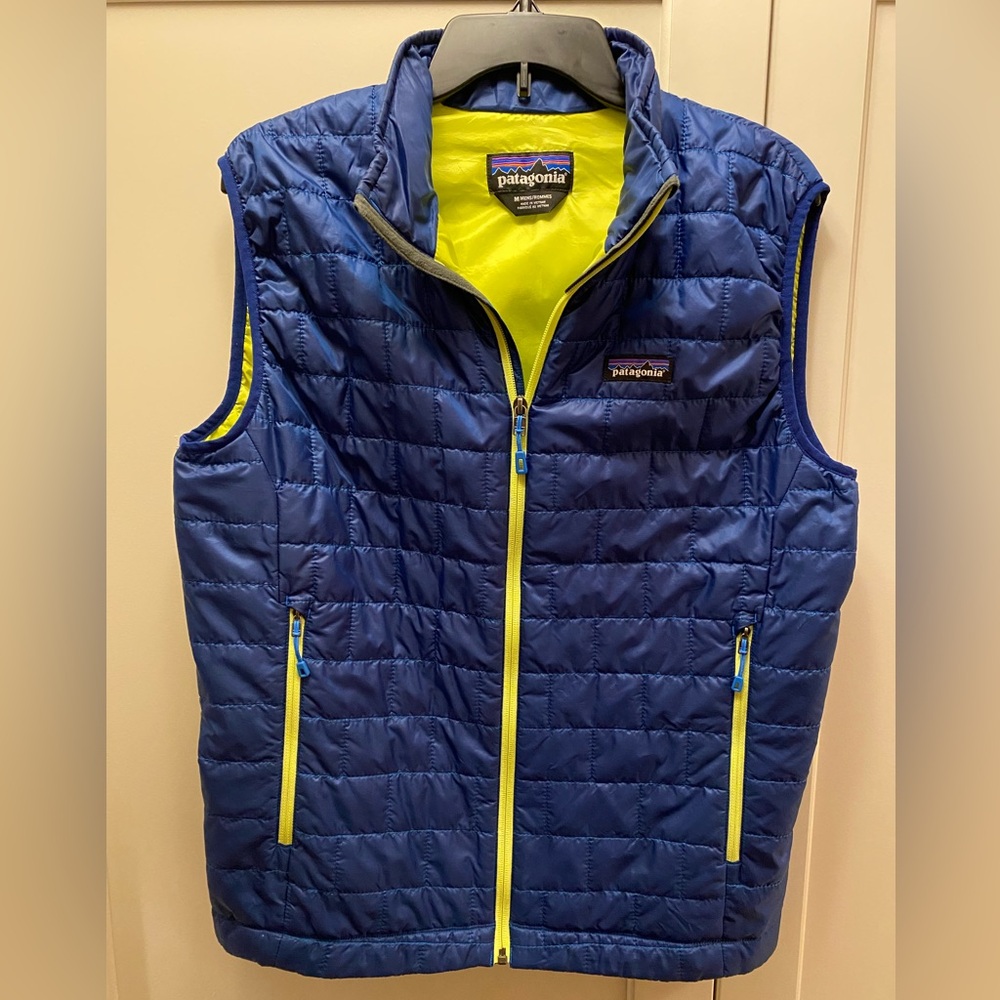 Patagonia Nano Puff Vest - Men’s Deep Blue - Medium